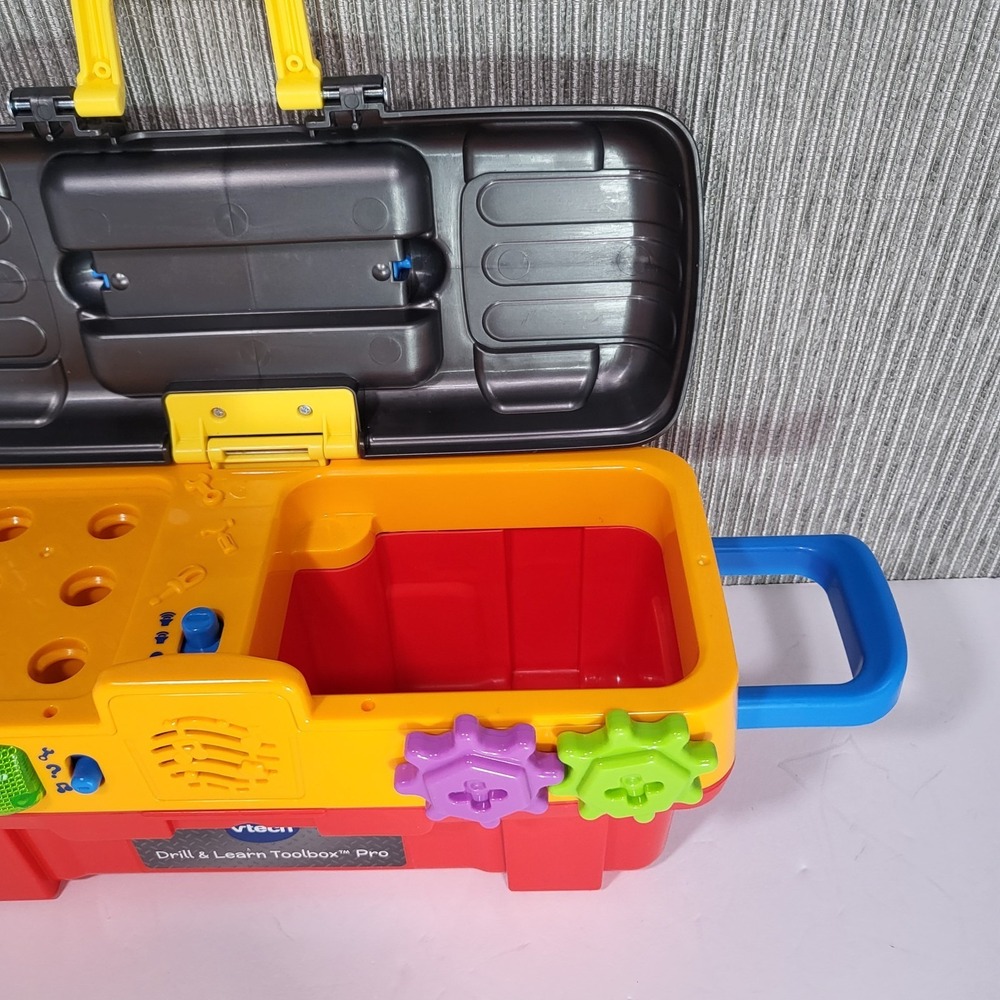 VTech Drill & Learn Toolbox Base ONLY No Tools‎ Parts Repair Replacement - Picture 3 of 4
